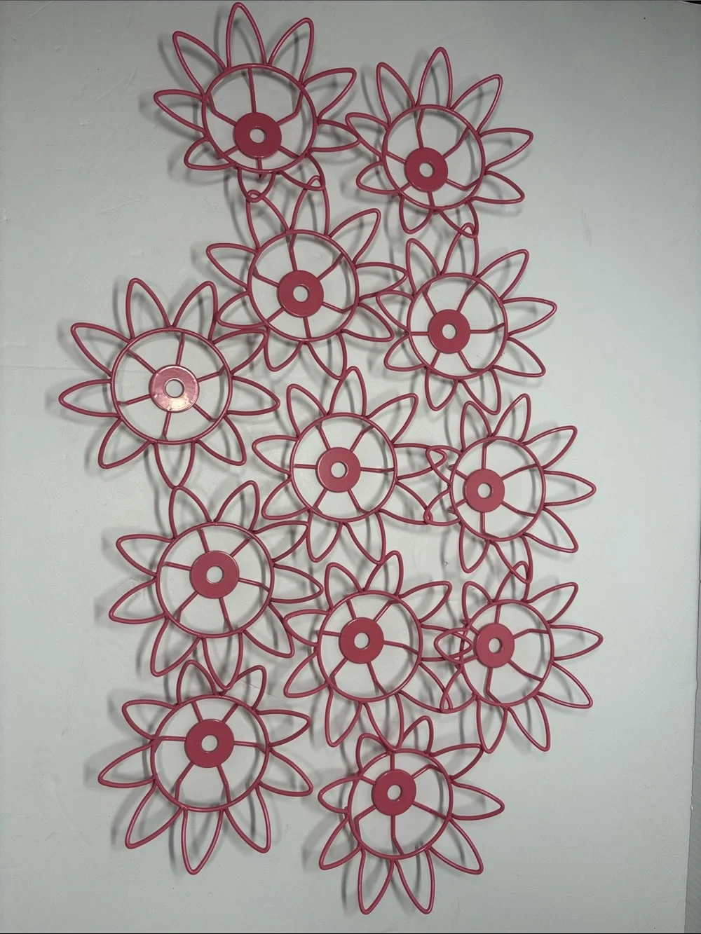 Vintage pink flowers